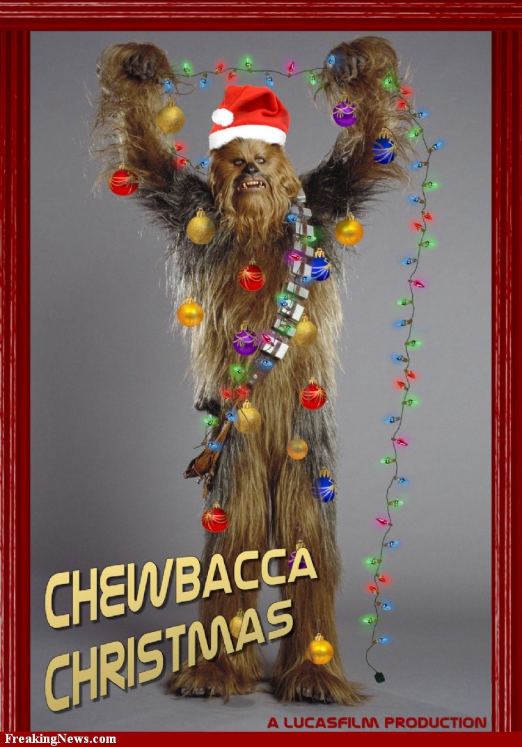 Have a Chewbacca Christmas!