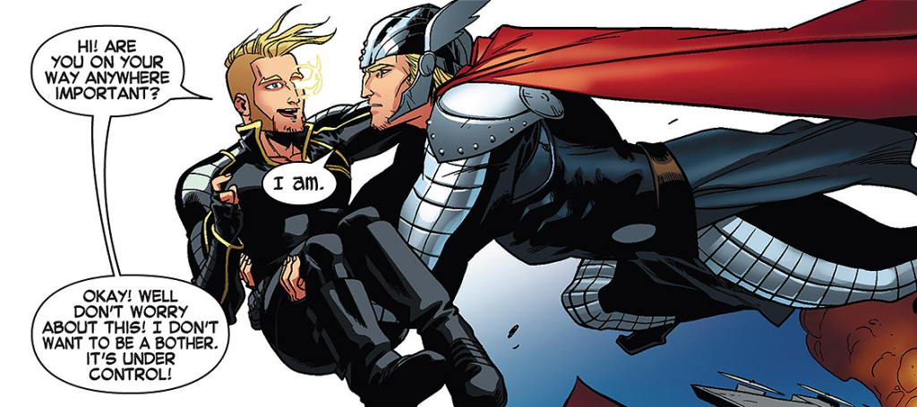 Longshot and Thor