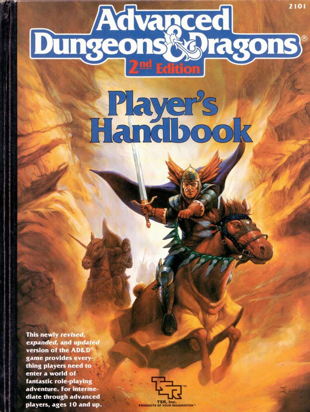Advanced Dungeons and Dragons_2nd_Edition_Player’s_Handbook