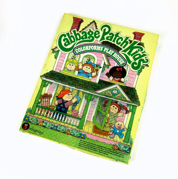 Cabbage Patch Kids Colorforms