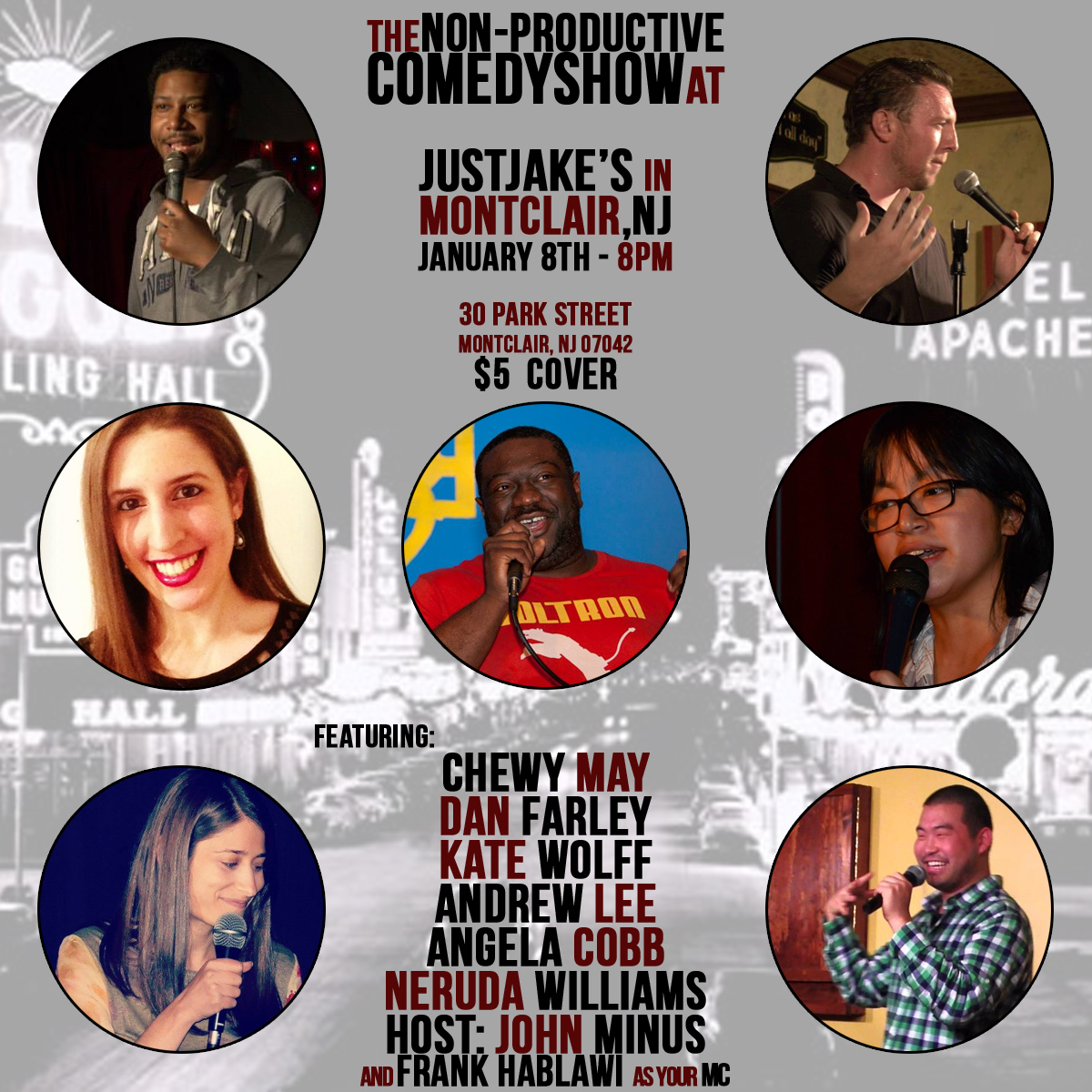 TheNonProductiveComedyShow Banner – vegas