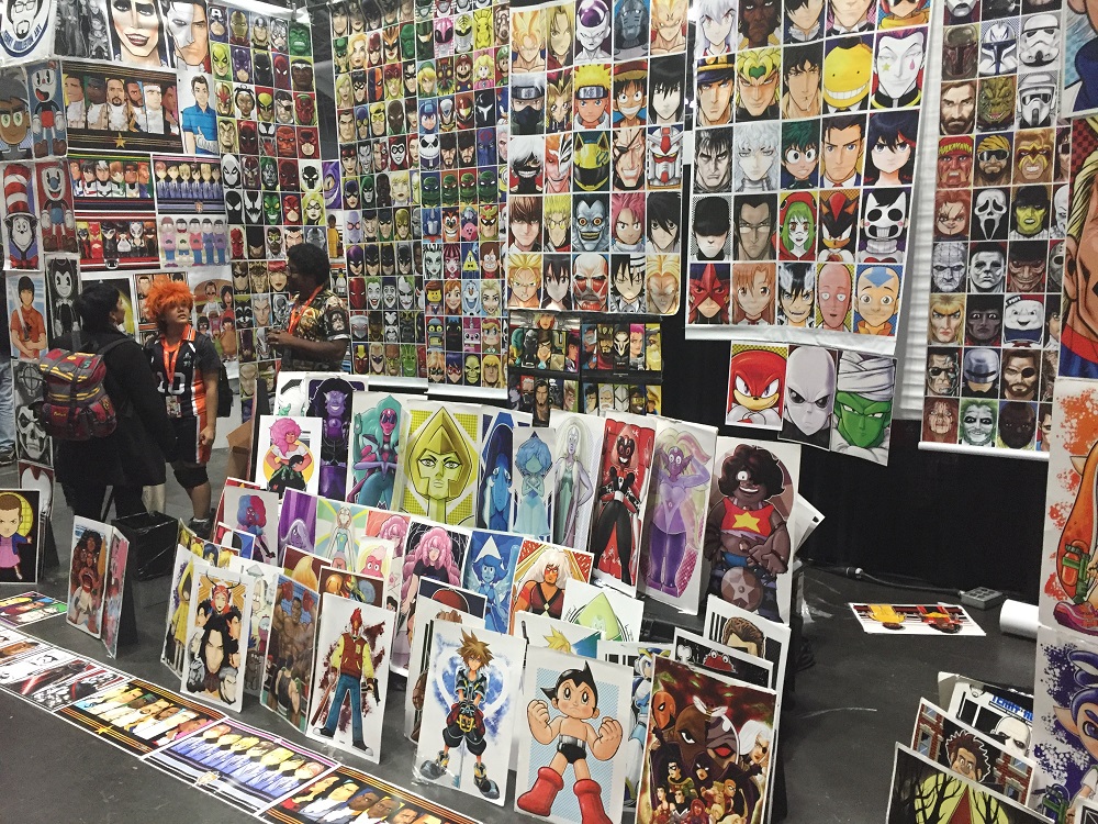 Anime NYC artists alley