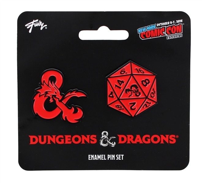NYCC Swag Dungeons and Dragons