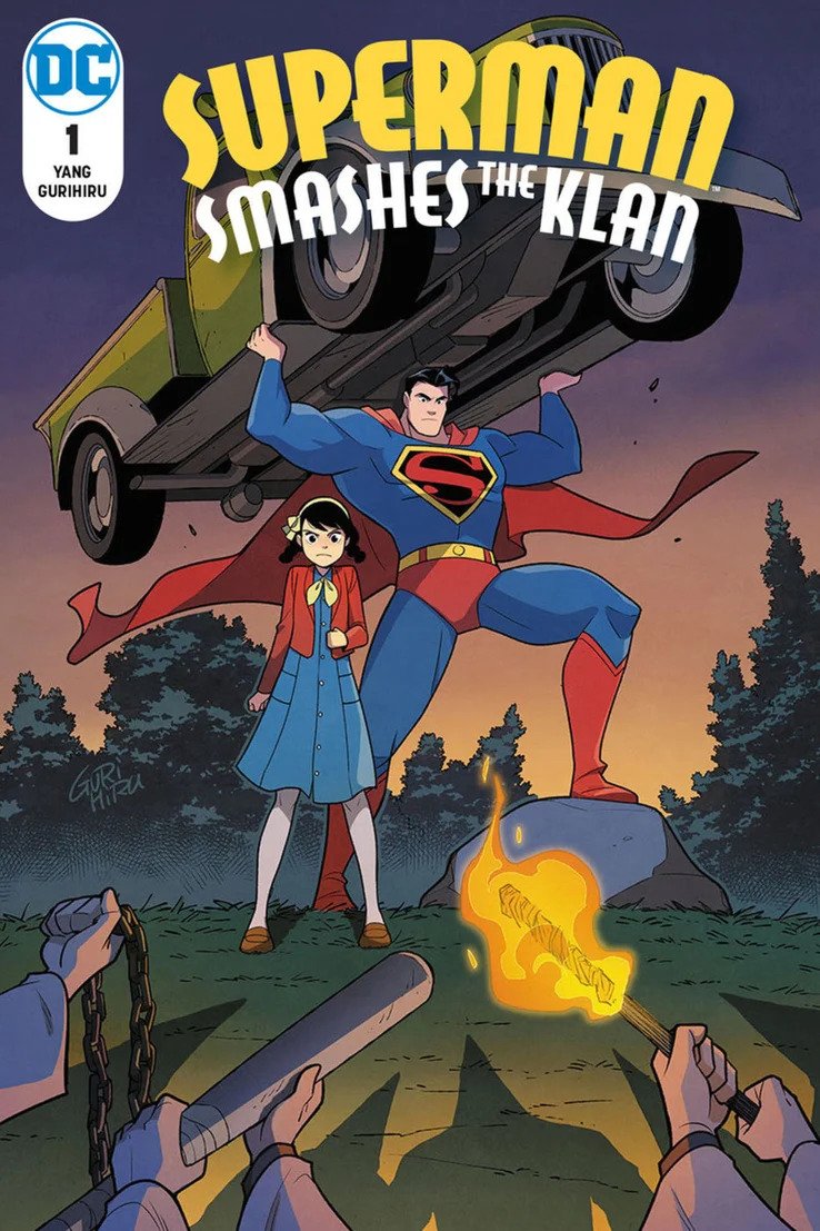 Superman-Smashes-The-Klan