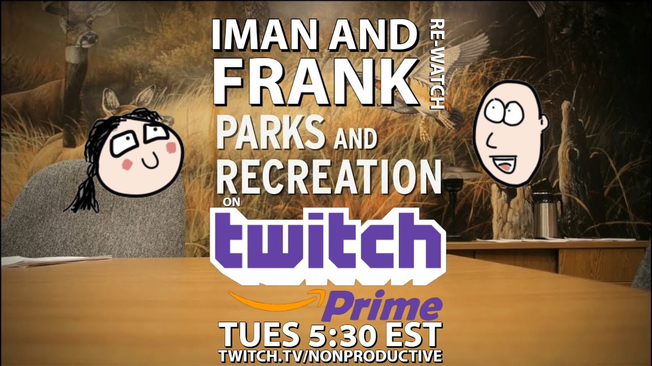 Iman and Frank Parks and Rec