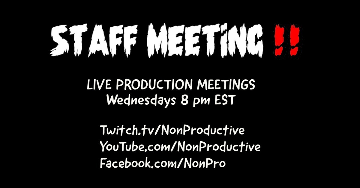 Weekly Staff Meeting Announcement
