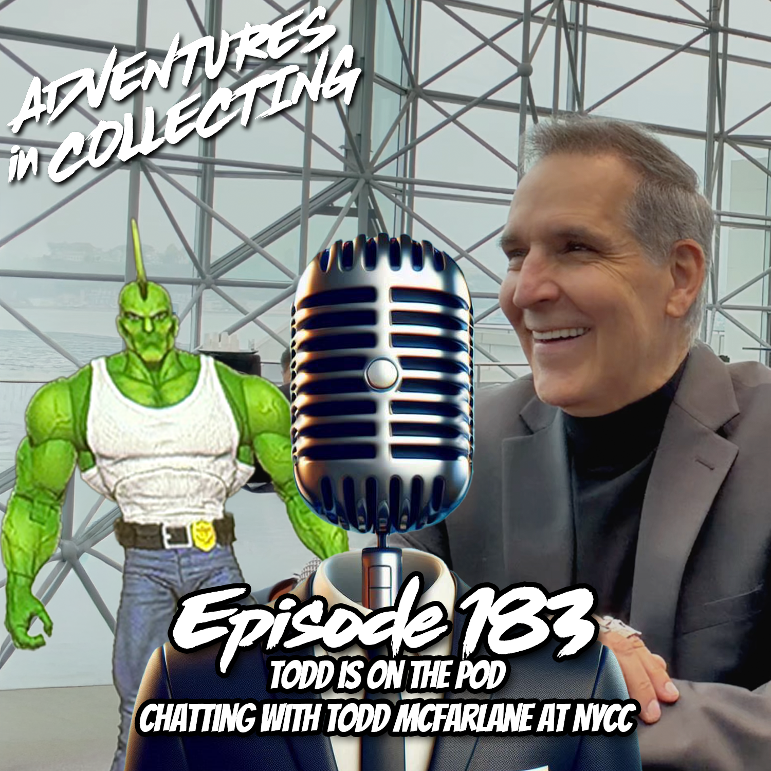 Todd is on the Pod: Chatting with Todd McFarlane at NYCC 2025 – Adventures in Collecting