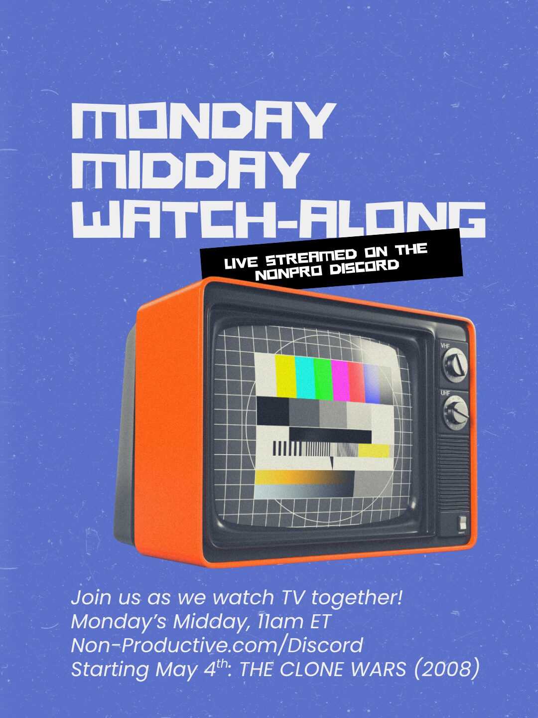 Monday Midday Watch-Along