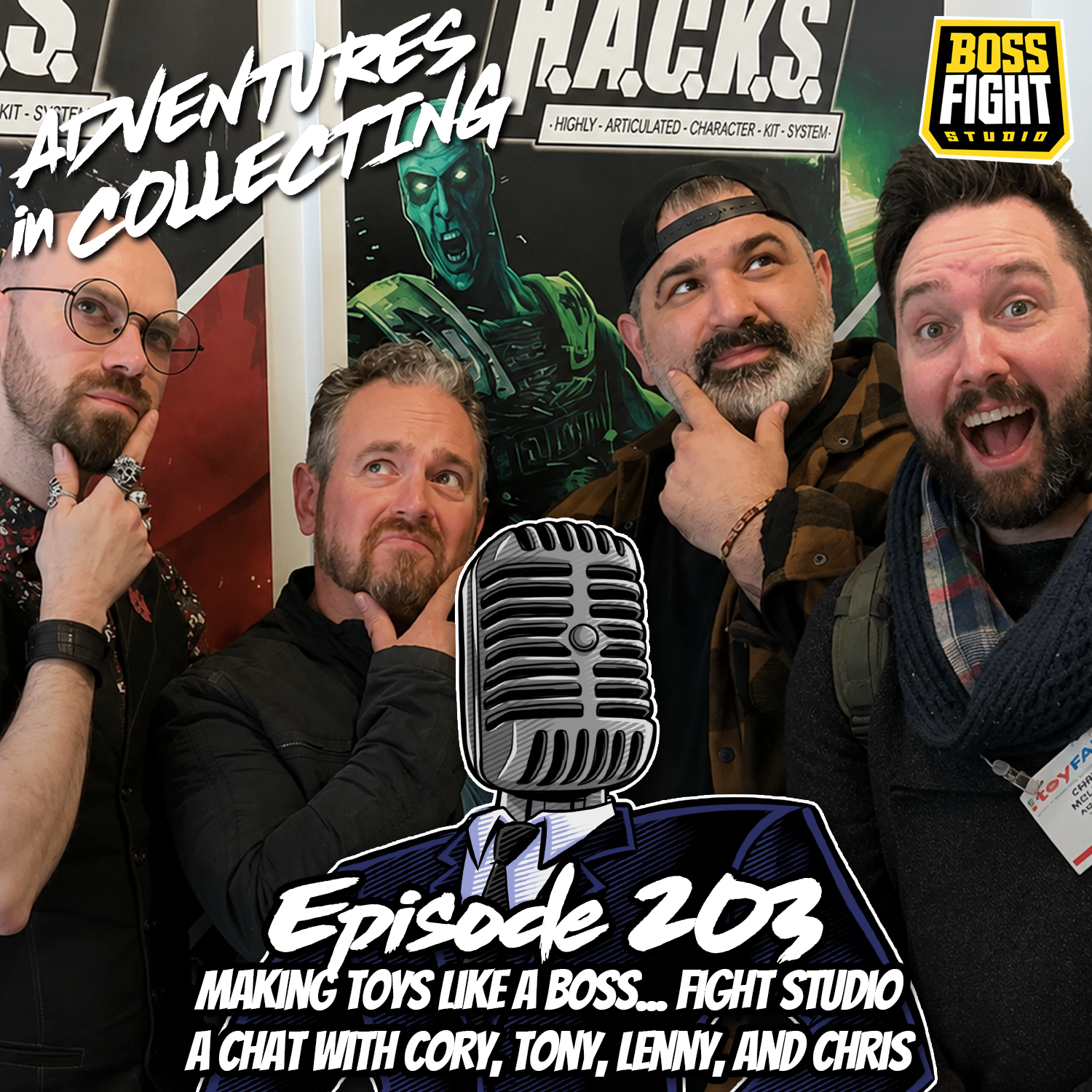Making Toys Like a Boss… Fight Studio: A Chat with Lenny, Cory, Tony, and Chris – Adventures in Collecting