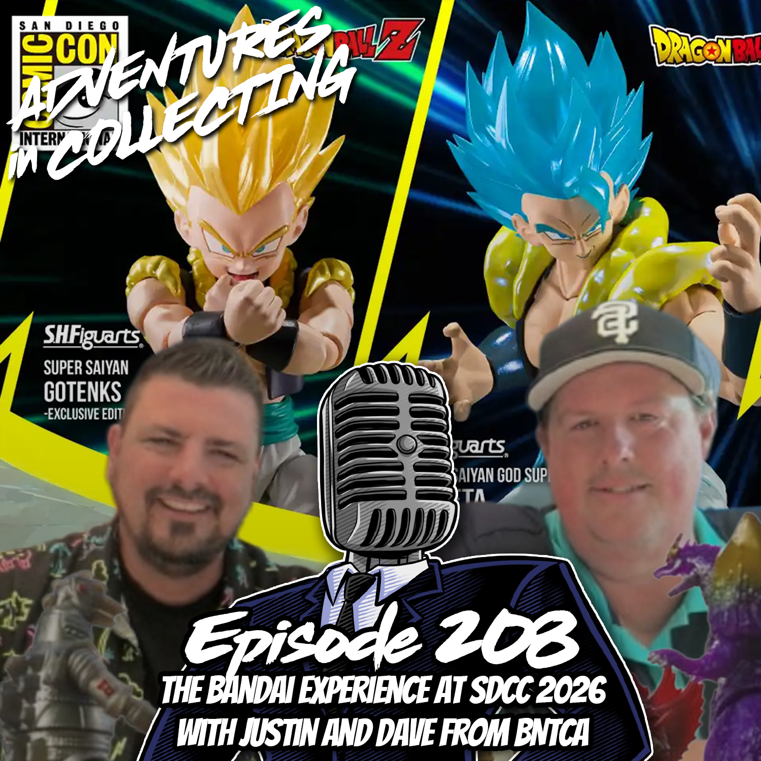 The Bandai Experience at SDCC 2026 with Dave and Justin from Bandai Namco Toys and Collectibles America – Adventures in Collecting
